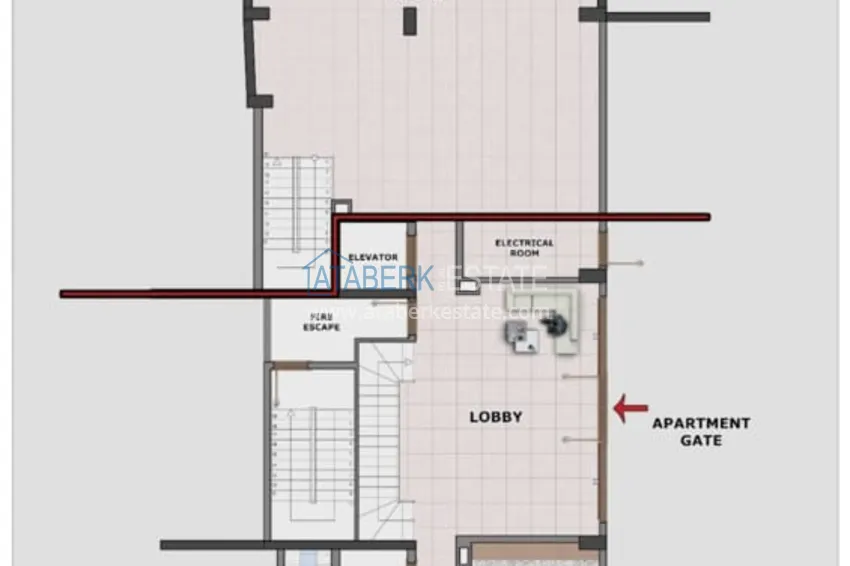 Купить дешево Меблированная двухкомнатная квартира от собственника в новостройке - район Оба, Алания 4 