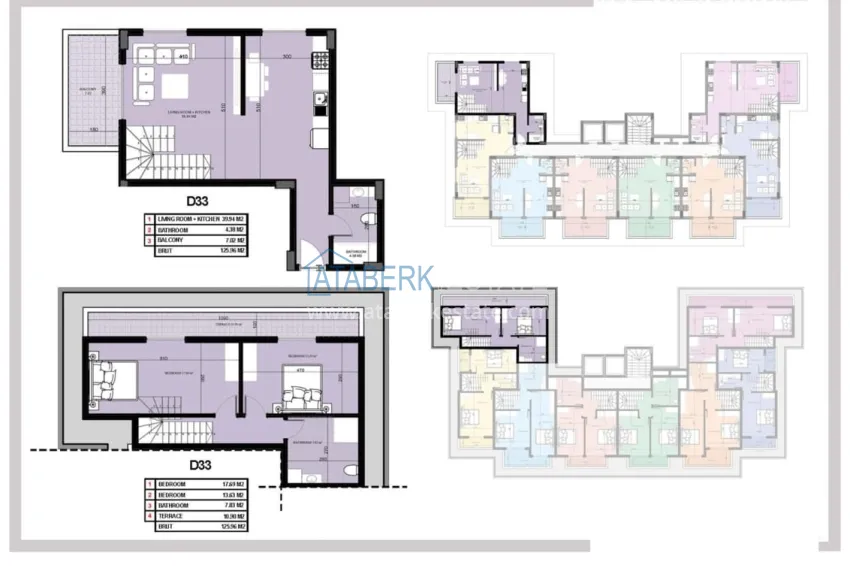 Купить дешево Квартиры на этапе котлована в районе Паяллар, Алания  6 