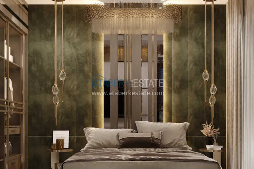 Приобрести Новый проект роскошного жилого комплекса премиум-класса в районе Тюрклер, Алания 5 