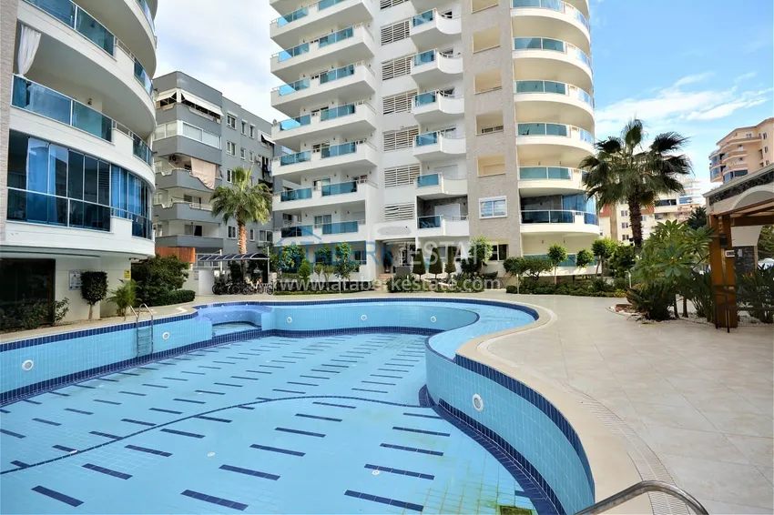 Меблированная квартира 2+1 в 250 метрах от моря - район Махмутлар, Алания 3 