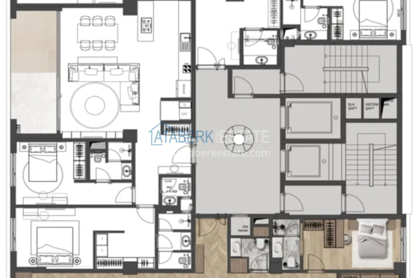 Купить дешево Уникальный проект комплекс-отель класса люкс в Анталии – Алтынташ 2 