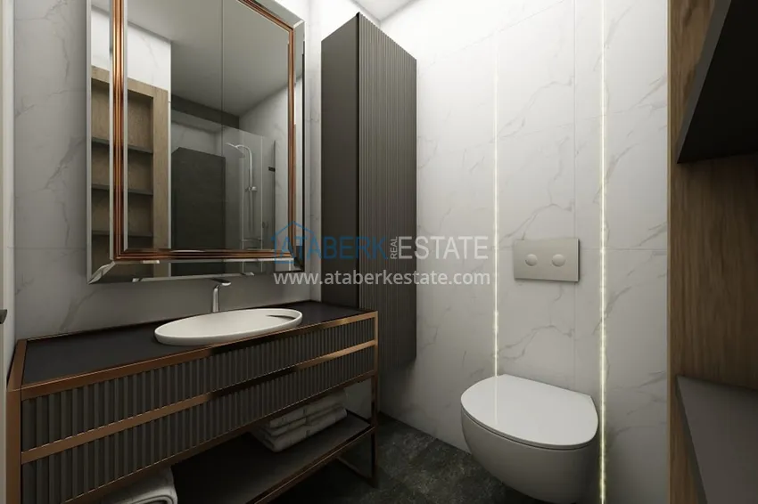 Приобрести Квартиры 1+1 от инвестора в комплексе на этапе строительства, район Демирташ – Алания 2 