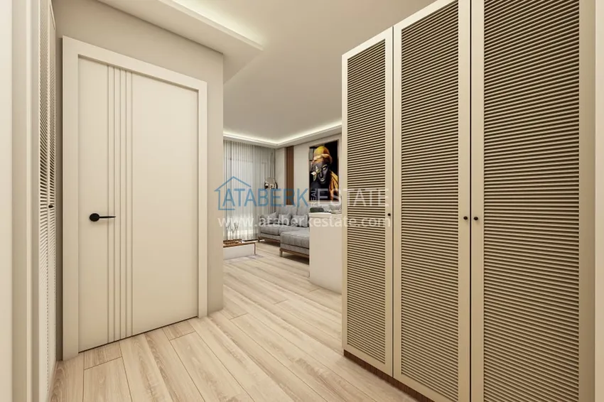 Приобрести Квартиры 1+1 от инвестора в комплексе на этапе строительства, район Демирташ – Алания 4 