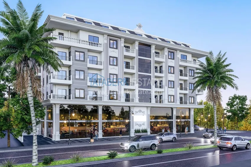 Новый проект малоэтажного жилого комплекса в Газипаше 1 