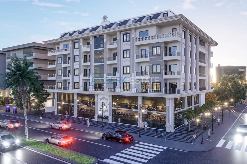 Новый проект малоэтажного жилого комплекса в Газипаше 2 