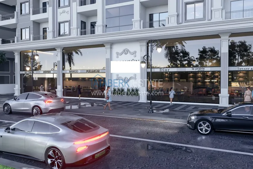 Новый проект малоэтажного жилого комплекса в Газипаше 3 