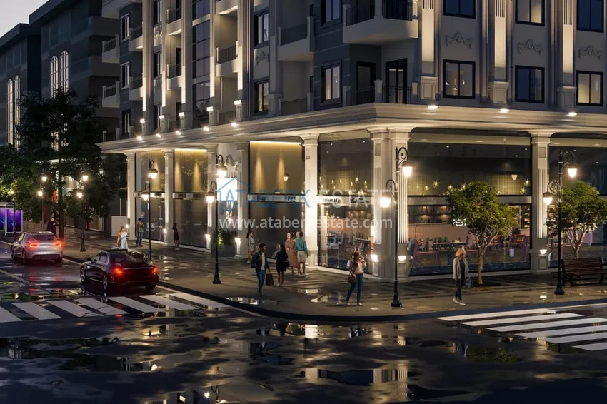 Новый проект малоэтажного жилого комплекса в Газипаше 4 