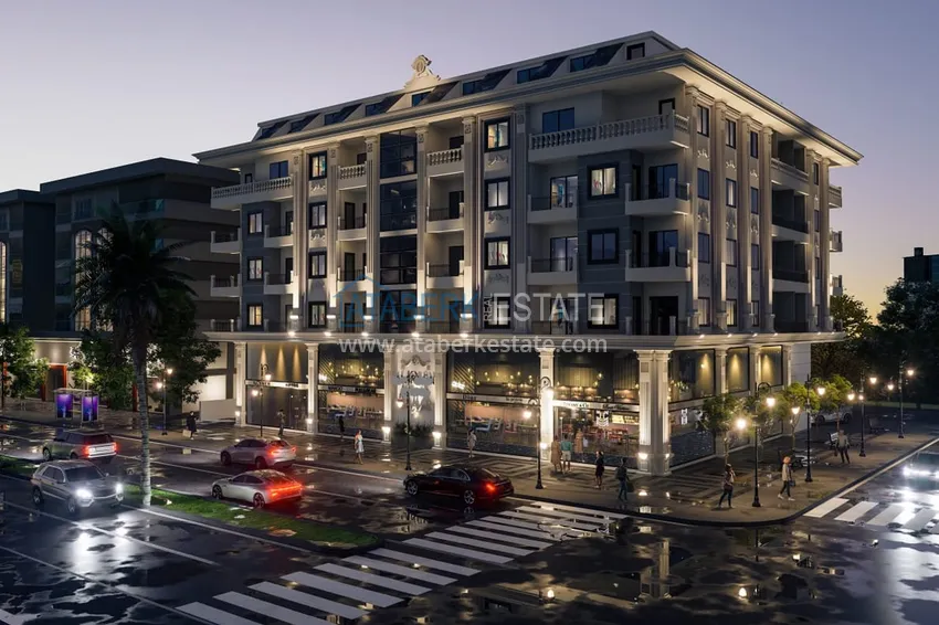 Новый проект малоэтажного жилого комплекса в Газипаше 5 