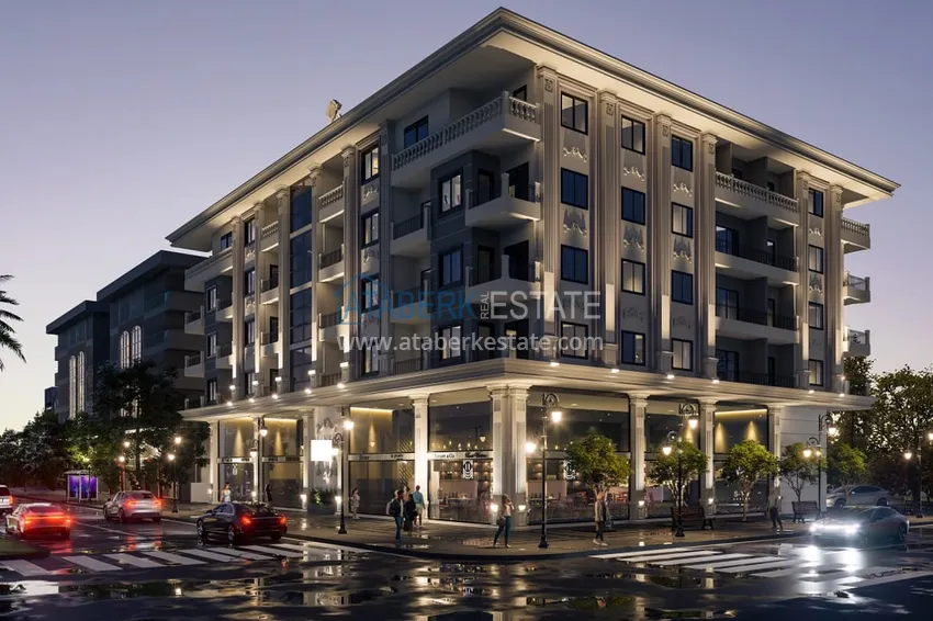 Новый проект малоэтажного жилого комплекса в Газипаше 6 