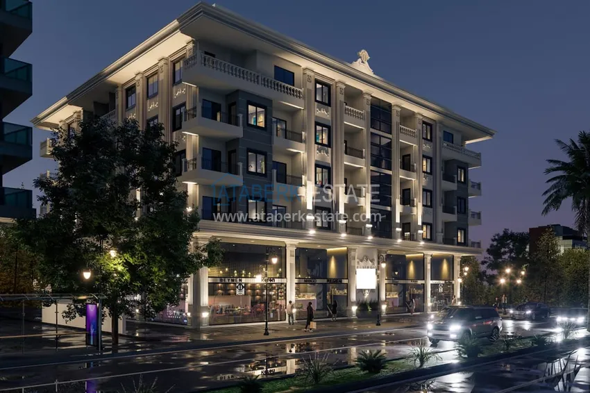 Новый проект малоэтажного жилого комплекса в Газипаше 7 