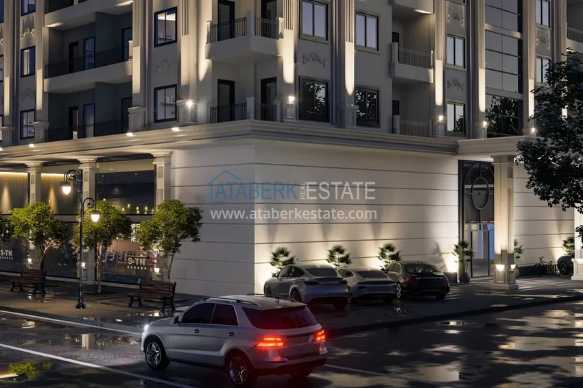 Новый проект малоэтажного жилого комплекса в Газипаше 8 