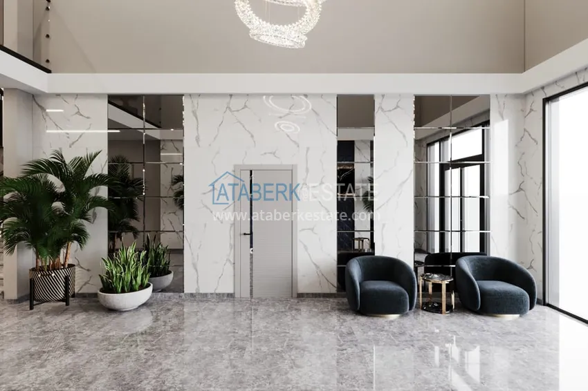 Новый проект малоэтажного жилого комплекса в Газипаше 10 