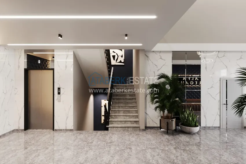 Новый проект малоэтажного жилого комплекса в Газипаше 11 