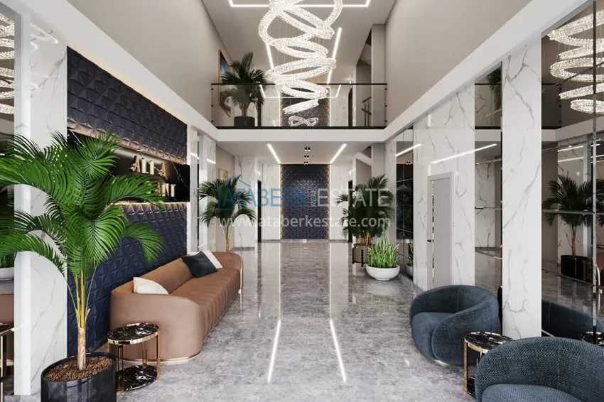 Новый проект малоэтажного жилого комплекса в Газипаше 13 