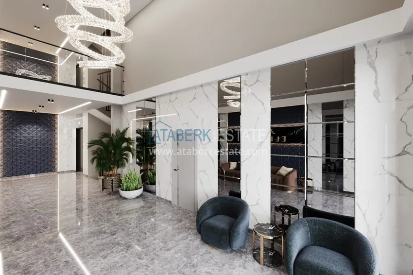 Новый проект малоэтажного жилого комплекса в Газипаше 14 