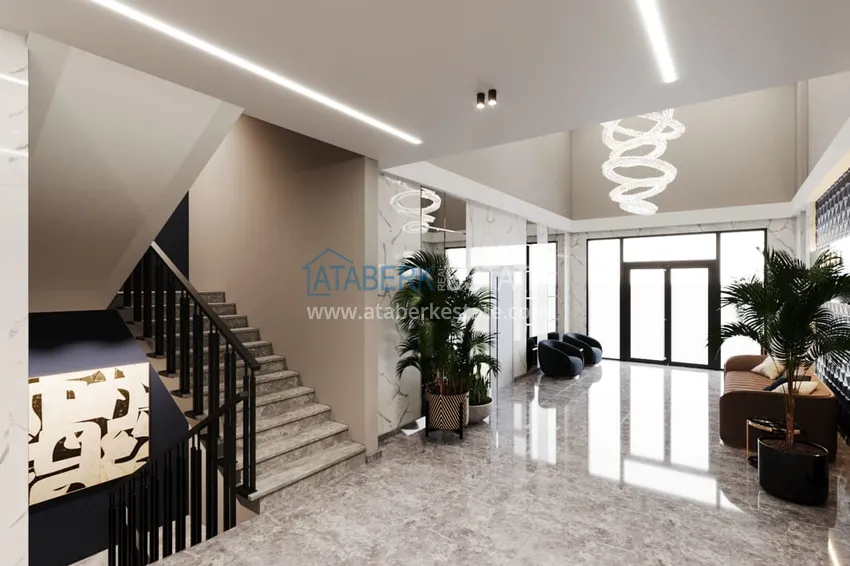 Новый проект малоэтажного жилого комплекса в Газипаше 15 