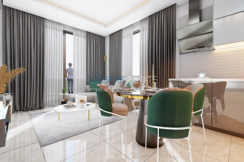 Приобрести Квартиры на этапе котлована в районе Паяллар, Алания  2 