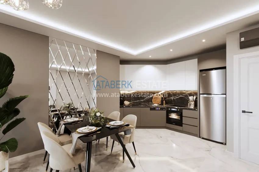 Приобрести Новый проект малоэтажного жилого комплекса в Газипаше 1 