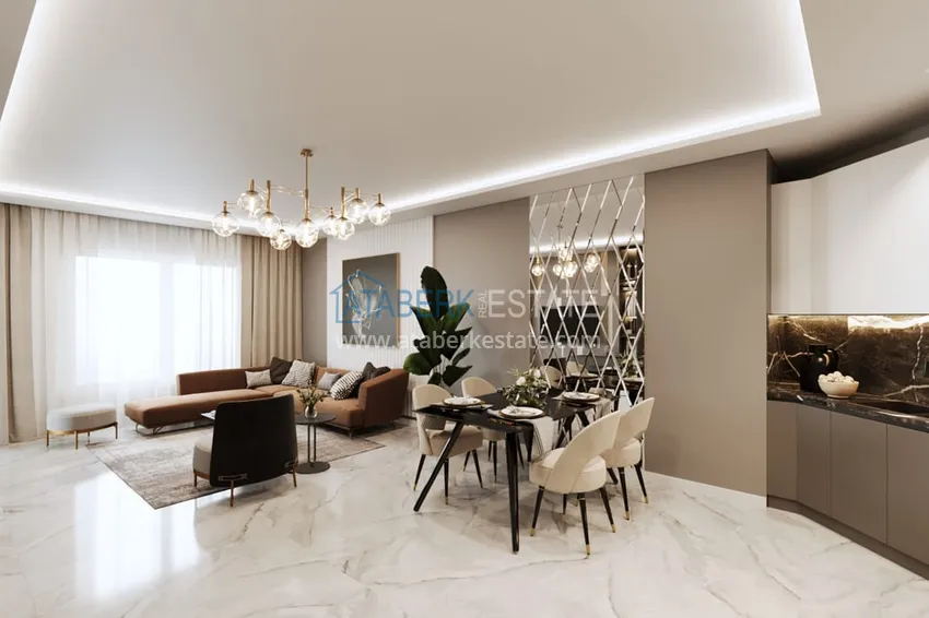 Приобрести Новый проект малоэтажного жилого комплекса в Газипаше 2 