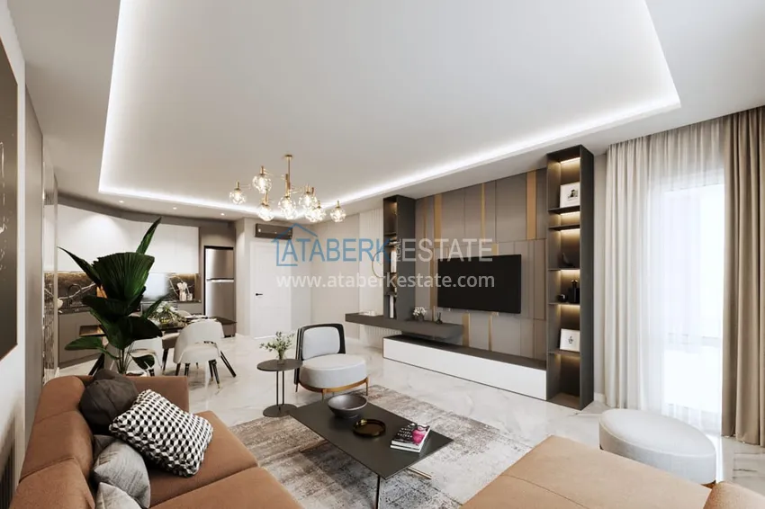 Приобрести Новый проект малоэтажного жилого комплекса в Газипаше 3 