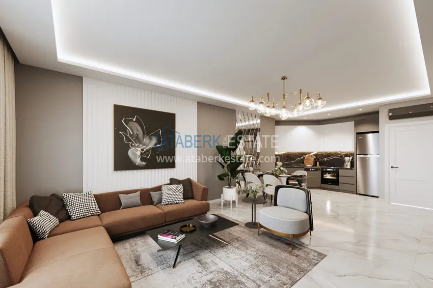 Приобрести Новый проект малоэтажного жилого комплекса в Газипаше 4 