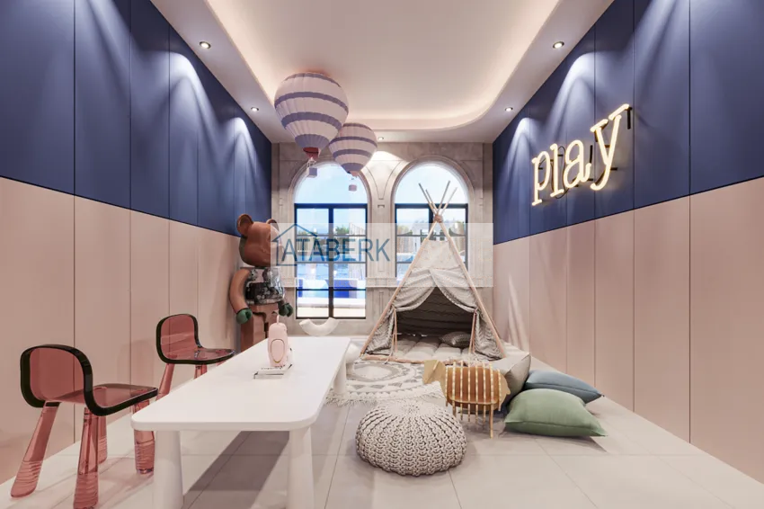 Резиденция в центре Алании на этапе проекта – квартиры по минимальным стартовым ценам 33 