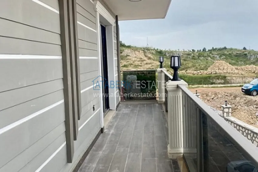 Приобрести Вилла 5+2 на заключительном этапе строительства с видом на море в районе Торослар города Мерсин 22 