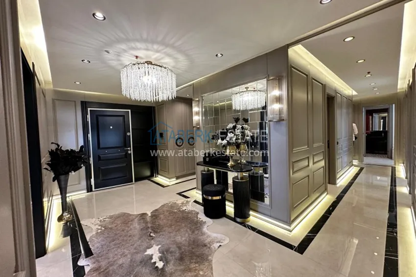 Приобрести Квартира 5+1 в жилом комплексе на стадии строительства Мезитли-Мерсин 20 