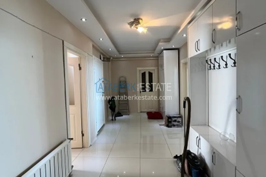 Приобрести Квартира 3+1 меблированная с открытым видом на море в районе Акдениз-Мерсин 14 