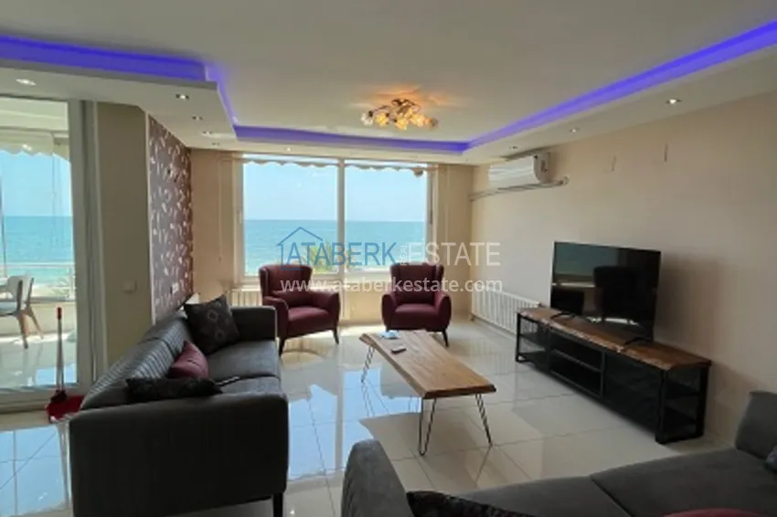 Приобрести Квартира 3+1 меблированная с открытым видом на море в районе Акдениз-Мерсин 1 