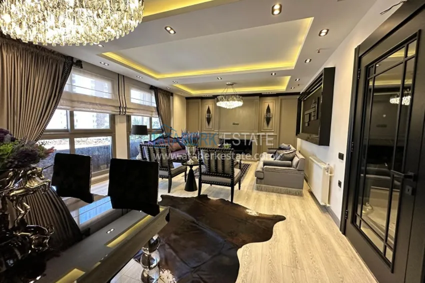 Приобрести Квартира 5+1 в жилом комплексе на стадии строительства Мезитли-Мерсин 3 