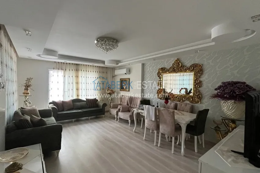 Просторная квартира 3+1 с отдельной кухней в районе Акдениз-Мерсин 1 
