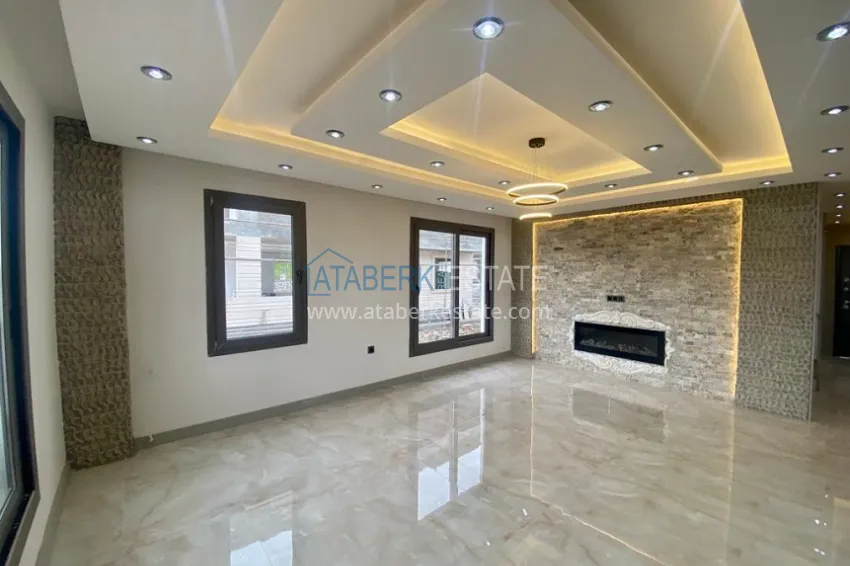 Приобрести Вилла 5+2 на заключительном этапе строительства с видом на море в районе Торослар города Мерсин 4 