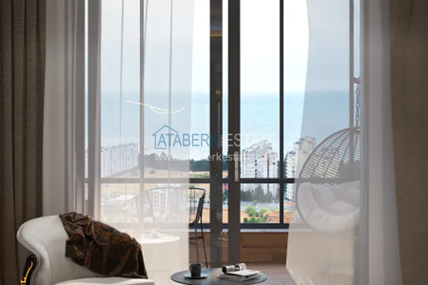 Приобрести Квартиры 2+1 на этапе строительства в районе Давултепе-Мерсин 3 