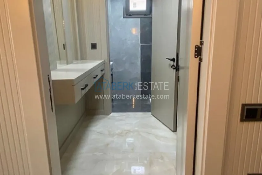 Приобрести Вилла 5+2 на заключительном этапе строительства с видом на море в районе Торослар города Мерсин 15 