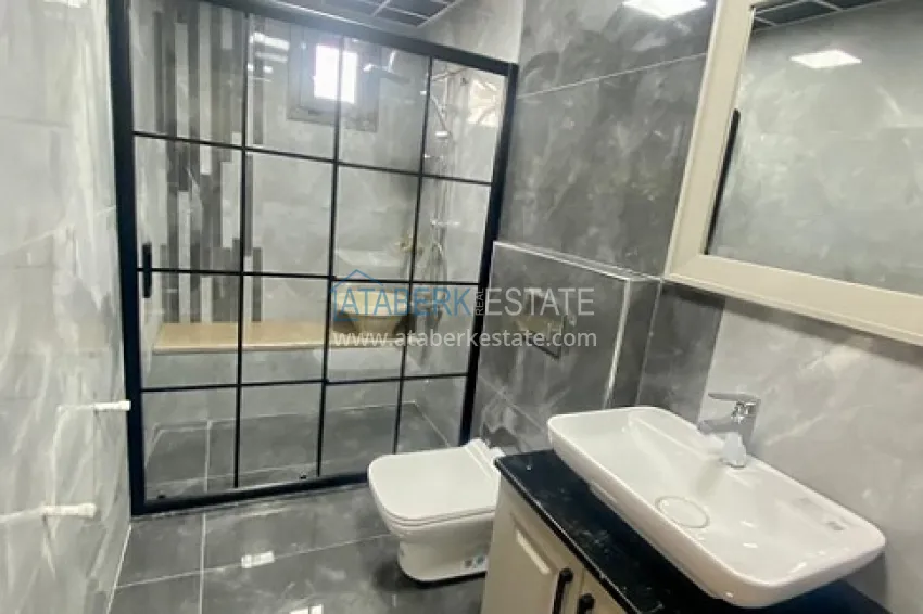 Приобрести Вилла 5+2 на заключительном этапе строительства с видом на море в районе Торослар города Мерсин 17 