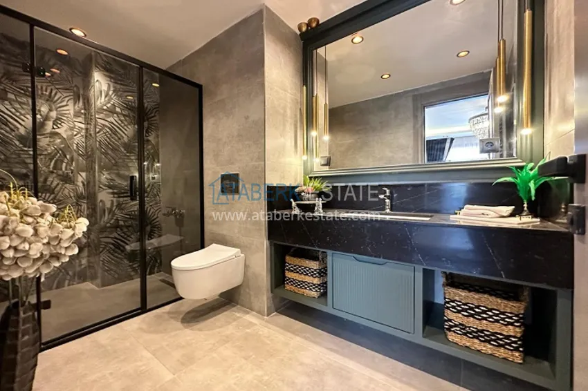 Приобрести Квартира 5+1 в жилом комплексе на стадии строительства Мезитли-Мерсин 27 