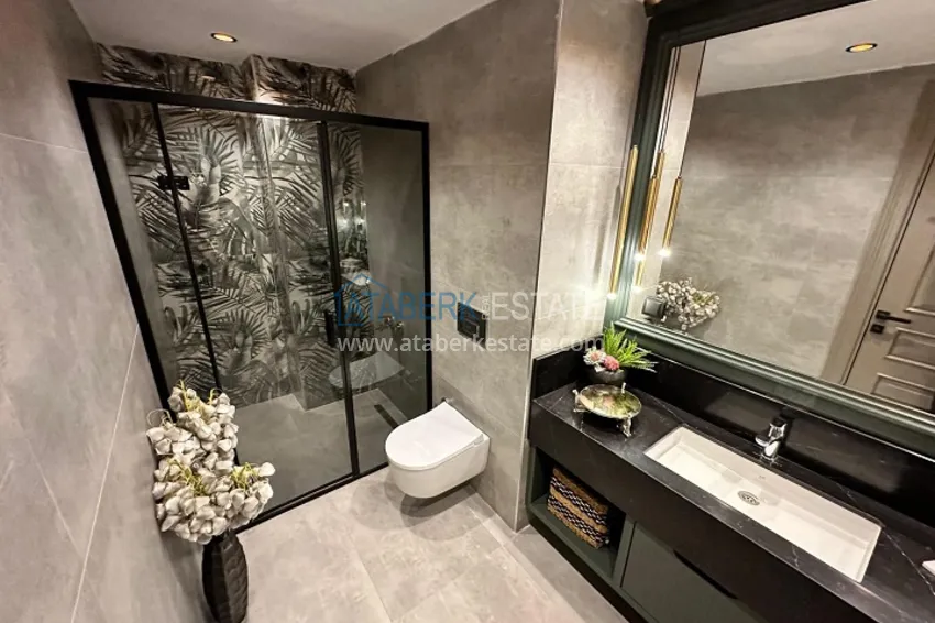 Приобрести Квартира 5+1 в жилом комплексе на стадии строительства Мезитли-Мерсин 28 