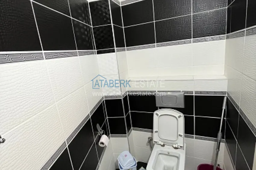 Приобрести Квартира 3+1 меблированная с открытым видом на море в районе Акдениз-Мерсин 17 