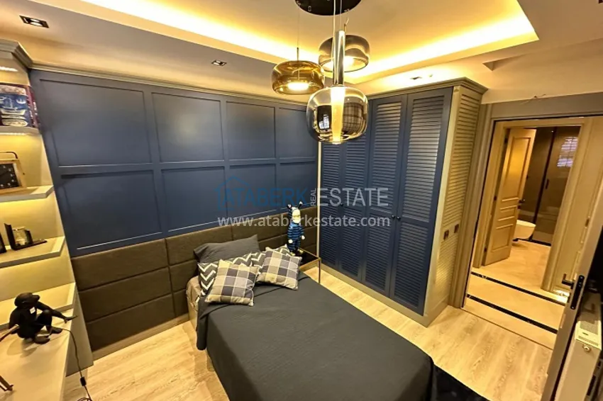 Приобрести Квартира 5+1 в жилом комплексе на стадии строительства Мезитли-Мерсин 11 