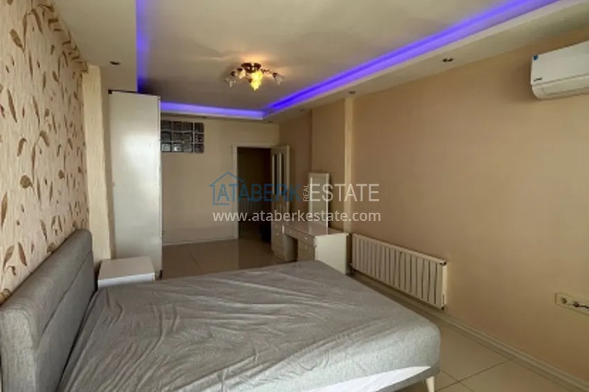 Приобрести Квартира 3+1 меблированная с открытым видом на море в районе Акдениз-Мерсин 9 