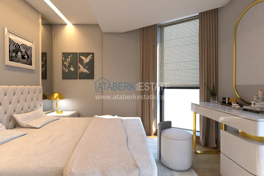 Приобрести Жилой комплекс премиум-класса на первой береговой линии в районе Махмутлар, Алания 17 