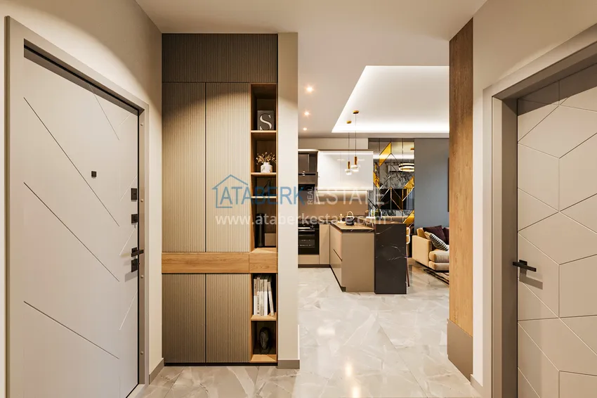 Приобрести Новый проект роскошной резиденции в престижном районе Алтынташ - Анталья 1 