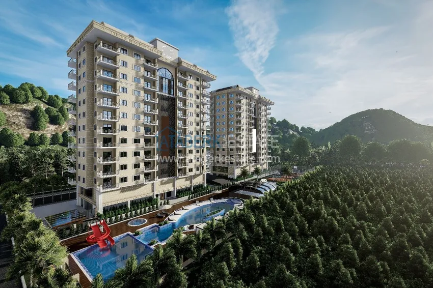 Новый инвестиционный проект на этапе строительства в Махмутларе – Алания 1 