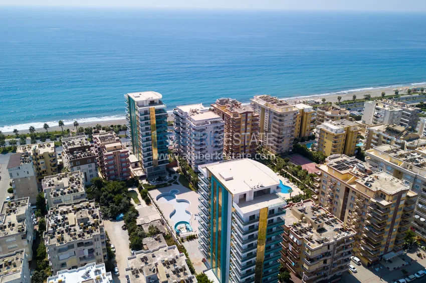 Меблированная студия в Махмутларе – центр, первая береговая линия 1