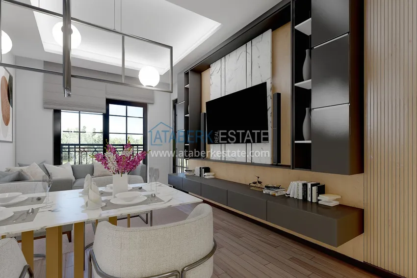 Приобрести Новый проект резиденции в центре Алании – 100 метров от пляжа Кейкубат 5 