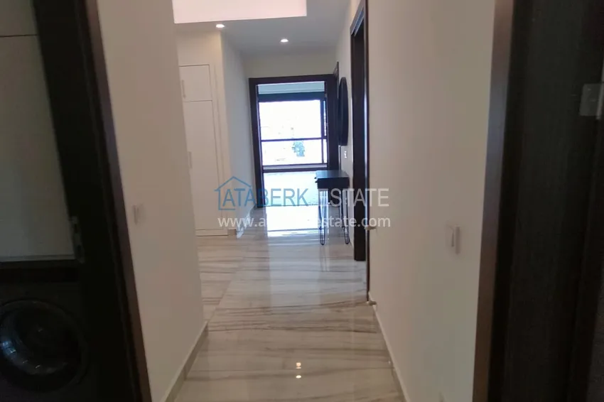 Приобрести Недвижимость под ВНЖ. Трехкомнатная квартира с видом на горы в молодой резиденции в 50 метрах от моря - центр Алании  1 