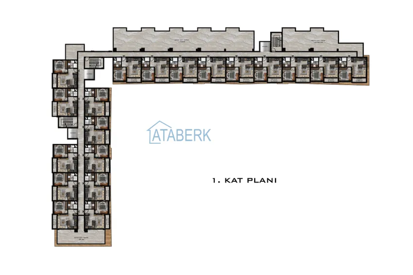 Купить дешево Новый проект роскошной резиденции в престижном районе Алтынташ - Анталья 2 
