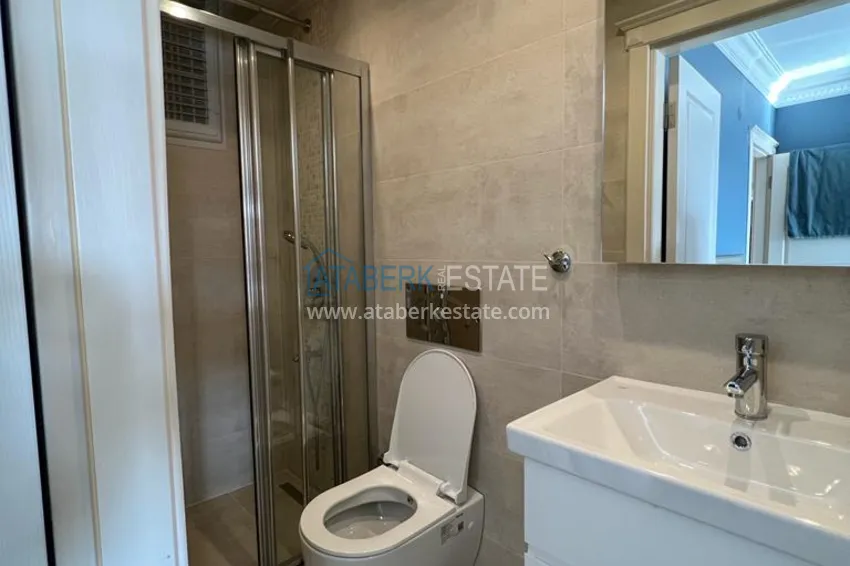 Приобрести Квартира 2+1 с мебелью и видом на море в комплексе с инфраструктурой, район Оба – Алания 10