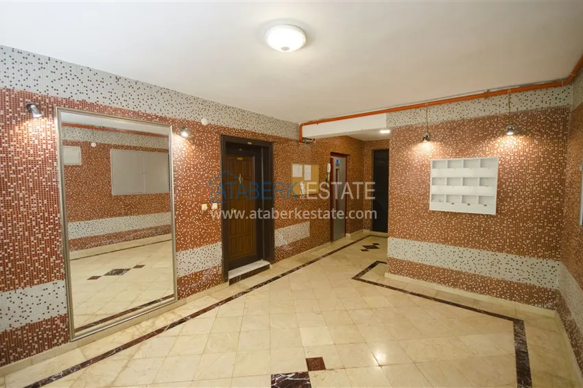 Квартира 3+1 с мебелью в жилом комплексе с минимальной инфраструктурой, центр Алании 13 